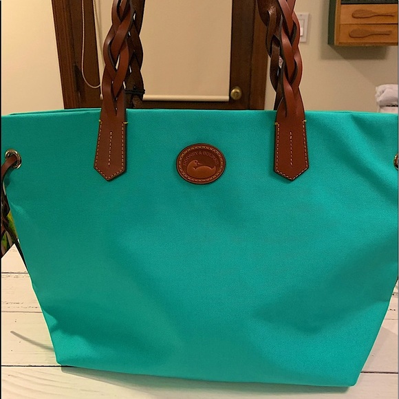DOONEY & BOURKE Nylon mint new shopper bag NWT - Picture 1 of 14